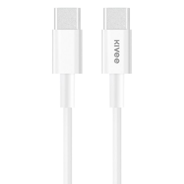 

kivee kv-ct209 3a type-c usb-c to type-c tpe charging data cable length 1m