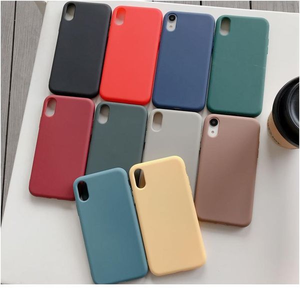 

20 styles soft sile tpu phone cover for iphone 11 pro max xs max xr x se2 8 7 6 jllqow