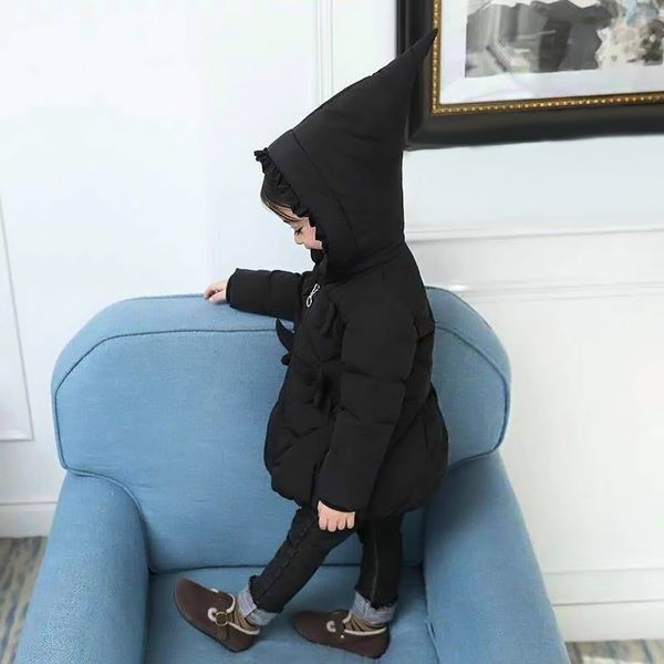 

m8jacket spring lion children's short wear girls' with hood 2020 new thickened warm white duck down coat 9vip, Blue;gray