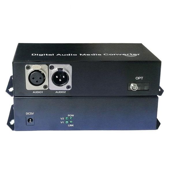 

bi-directional balanced audio to fiber optic xlr over fiber audio media converter transceiver and receiver