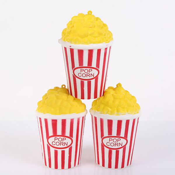 

kawaii squishies slow rising perfume red color popcorn squishy decompression simulation popcorn squishies squeeze vent home decor fd0002