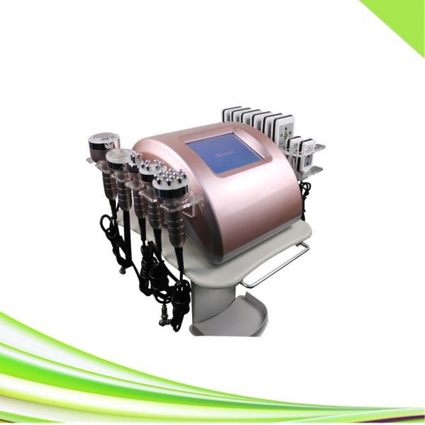 

new 6 in 1 spa 40k lipo laser ultrasound fat cavitation rf slimming machine