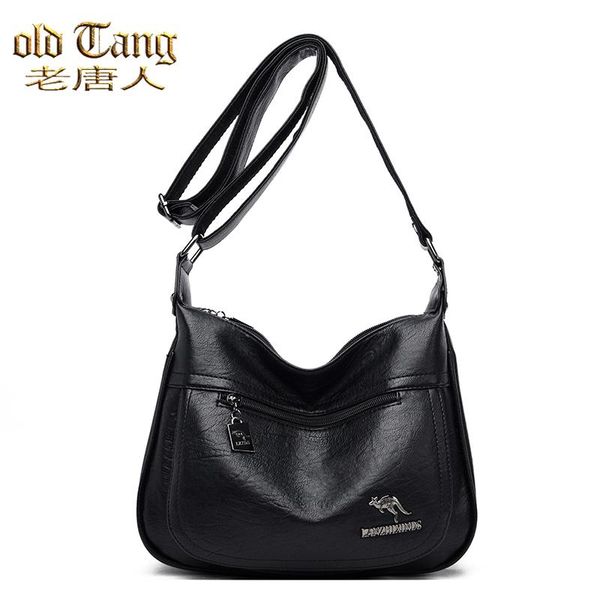 

old tang large capacity women shoulder crossbody bags for women 2020 new luxury handbags female pu leather bag sac a main