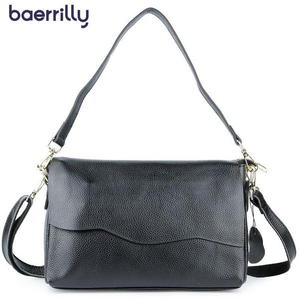 

2020 new pattern genuine leather handbags women shoulder bag crossbody bag long female clutch vintage handbag money pockets