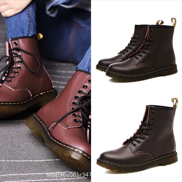 

mzkh3 sole leatherdesigner women casual flat sole trek mountain leather couple boot leather high high barefoot desert boots quality, Black