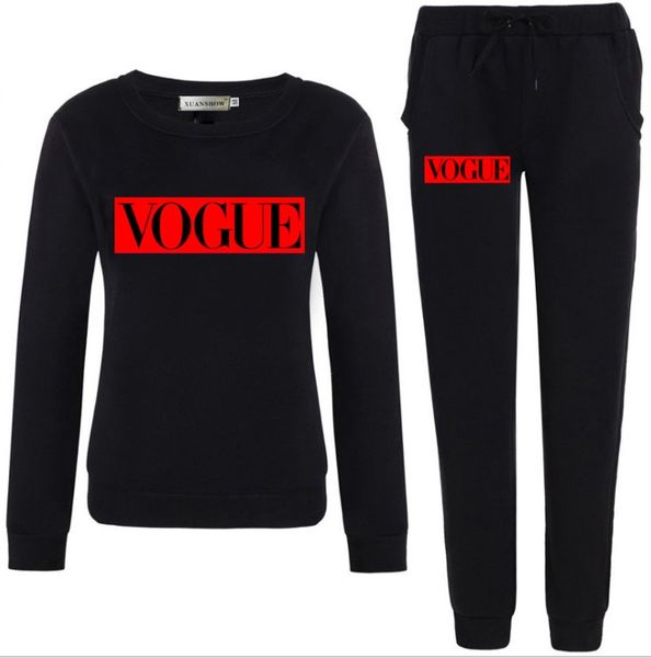 

2020 womens new clothing fashion letter printed breathable trendy sports style suits womens solid color tracksuits, Gray