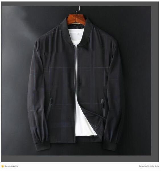 

sell new fashion brand jacket men winter autumn slim fit men's designer clothes red men casual jacket slim fit large size m-3xl, Black;brown