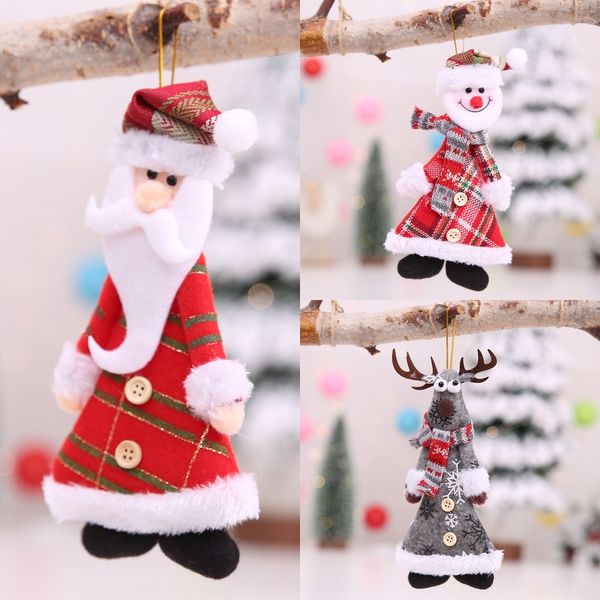 

nnuqf tree products doll christmas decorative ornament children's gift snowman creative small decorative products pendantdoll pendantch