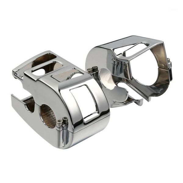 

motocycle chrome switch housings cover for xvs v-star 1100 custom model motorcycle1