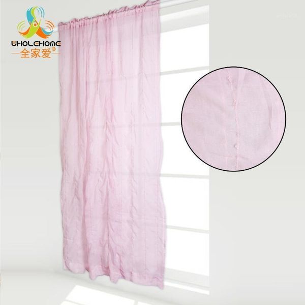 

1 pcs european style pole pleated curtains for window crewel embroidery curtains and drapes for bedroom 55*80.7"/140*205cm1