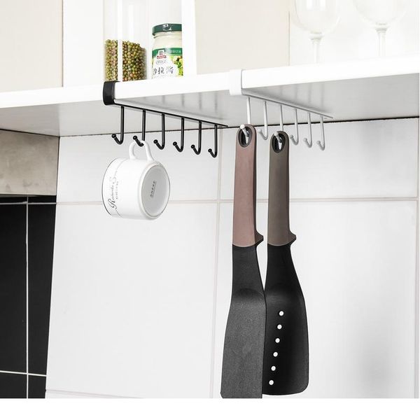 

kitchen cupboard storage rack cupboard shelf hanging hook organizer closet clothes glass mug shelf hanger door chest jlltkw
