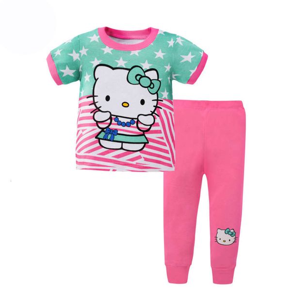 

sve pants summer home wear short children's cotton underwear pajamas, Blue;red