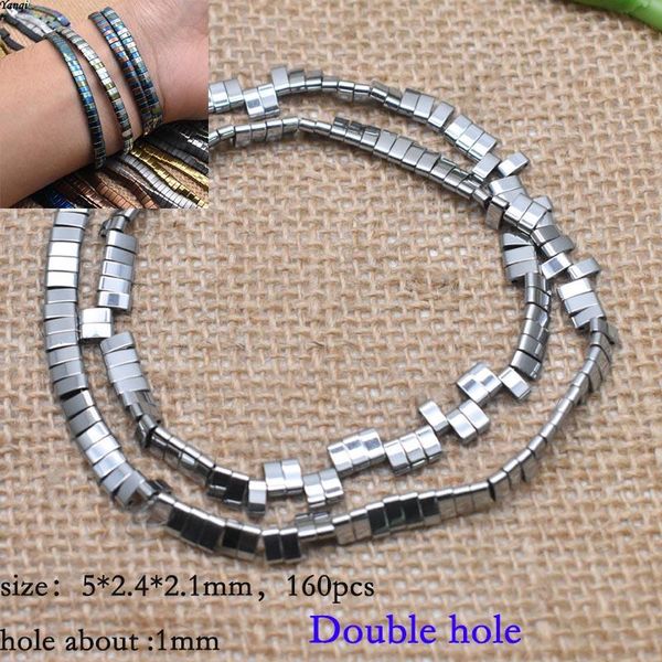 

природный камень специальные формы квадрат черный гематит бисер плоские круглые свободные шарики браслета ожерелья женщины мужчины ювелирные