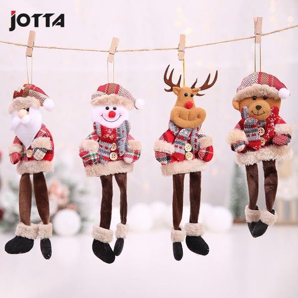 

christmas decorations decoration scene tree pendant doll tartan leg old man1