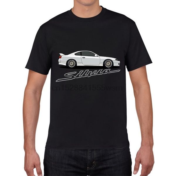 

designer silvia s15 gtr datsun car print crew neck short sleeve cartoon hoodie designers t shirts sweatshirt