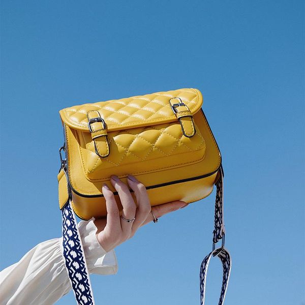 

fashion women's messenger bags luxury pu crossbody bag shoulder bags for women 2021 summer new handbags flap belt hand bag lady