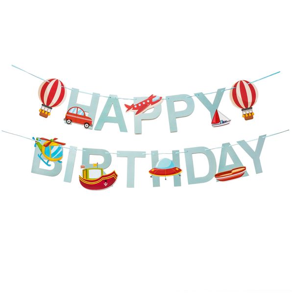 

s5xvg new flag flagtoon happy pull flower-pulling banner ship party decoration new car airplane flag pull flagtoon happy flag-pulling car ai