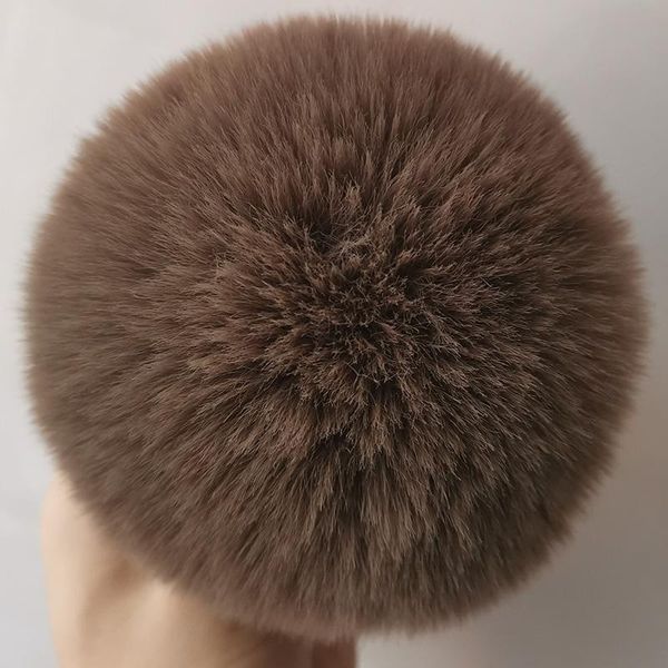 

nianfox 1pc 12cm 4.7 in faux rex rabbit fur ball white black gray coffee pompoms for women bag hat bbyxur alice_bag