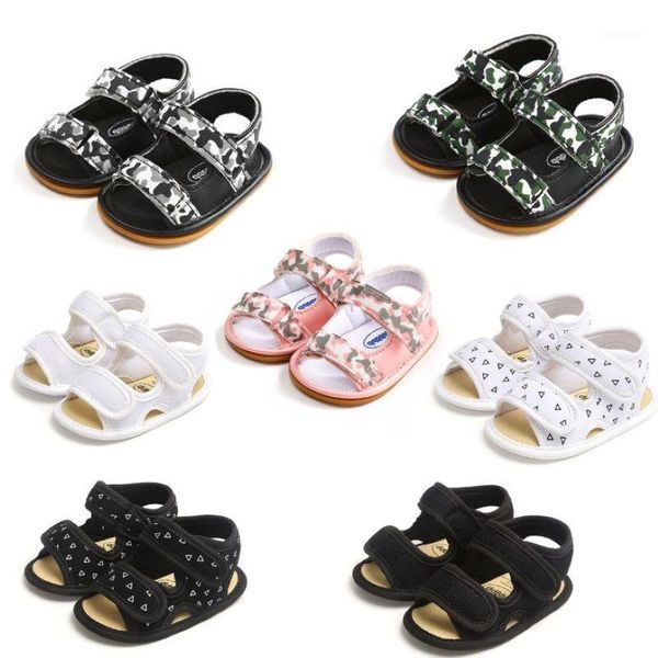 

children baby kids boys girls shoes non-slip canvas toddlers newborn infantil sandals summer beach shoes infant baby1, Black;red