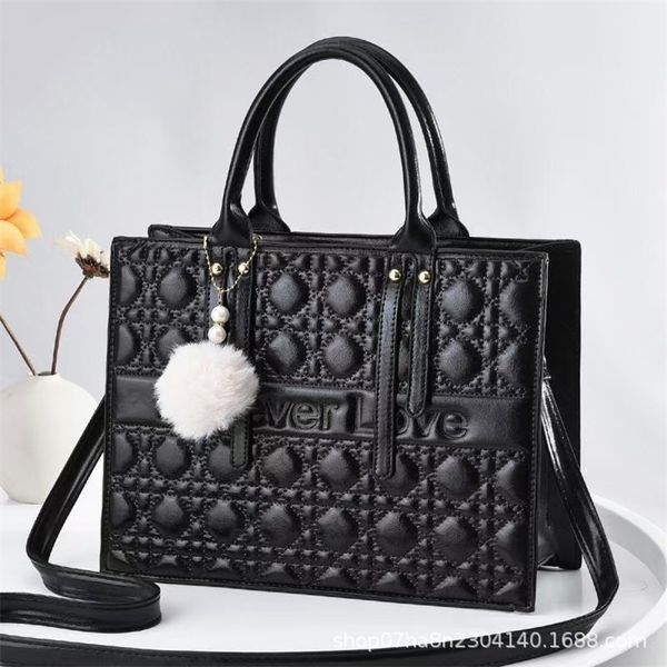 

factory store shop tote bag women's new large capacity lingge bag messenger single shoulder portable 2j61