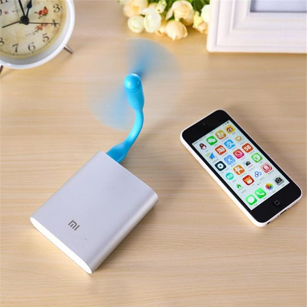 

siancs cute portable flexible mini usb fan bendable removable usb gadgets low power for powerbank for pc for la wmtpwd