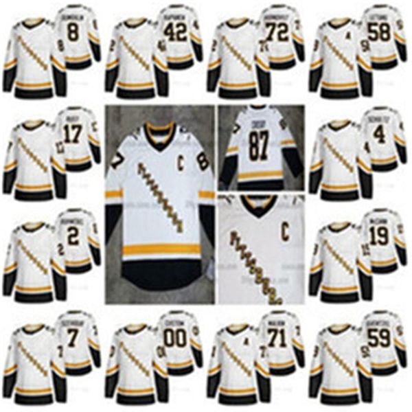 

womens 2021 reverse retro sidney crosby pittsburgh 58 kris letang zucker evgeni malkin lafferty jarry kasperi kapanen jersey, Black;red