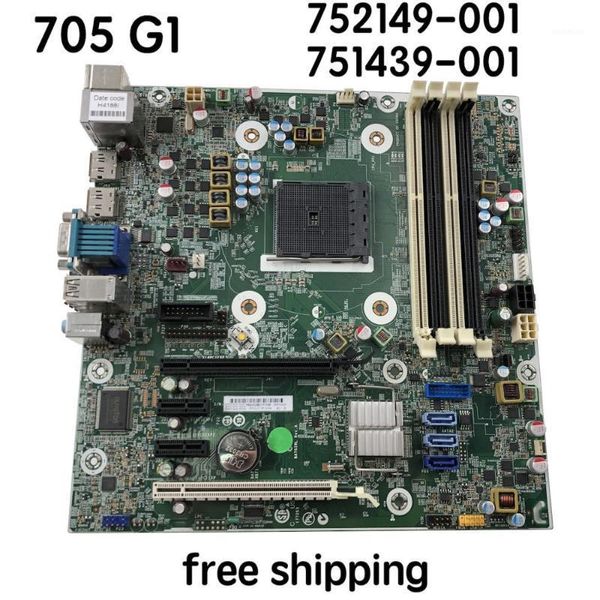 

tablet pc motherboards 751439-001 for 705 g1 mt deskmotherboard 752149-001 752149-501 752149-601 mainboard 100%tested fully work1