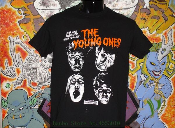 

the young ones fear vivian mike prick neal bad news dangerous brothers harajuku short sleeve sport hooded sweatshirt hoodie t shirt