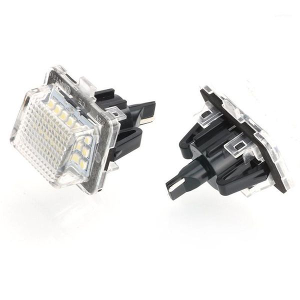 

2pcs 6000k 12v xenon white error led license plate light lamps for w204 5d/w212/w216/w221/w2071