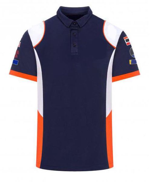 

f1 formula one tide brand short-sleeved lapel t-shirt polyester quick-drying car fan culture polo shirt lindao venue polo uniform the same c