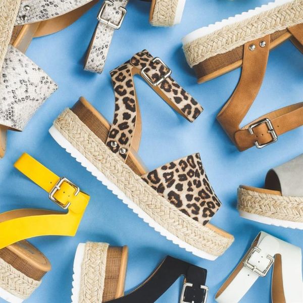 

women sandals plus size wedges shoes for women high heels sandals summer shoes 2021 flip flop chaussures femme platform, Black