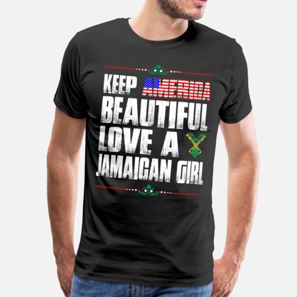 

keep america beautiful love ямайский девушка футболка прохладный kawaii slim fit tracksuit фуфайки hoodie