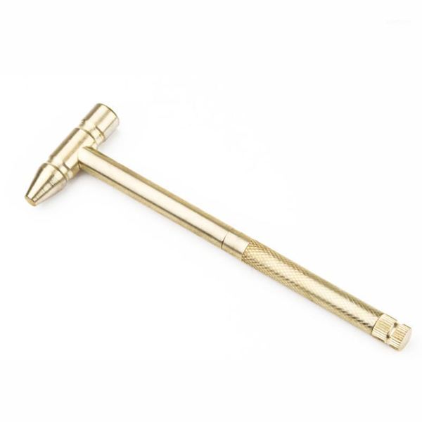 

copper hammer 5 in 1 multifunctional hammer built-in small screwdriver indoor outdoor mini tool lb881