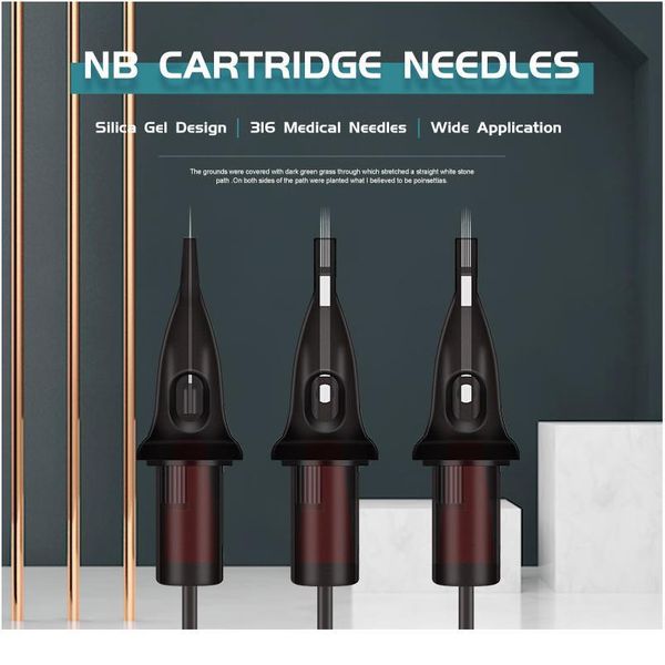 

tattoo needles cartridge round liner 20pcs for tattoo rotary machine pen permanent makeup eyebrow cartridges needle 3rl qylzdq
