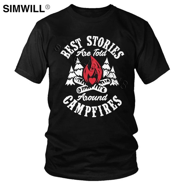 

cool camping bonfire unique short sleeved camp lover tees outdoors campfire slim fit tshirt sport hooded sweatshirt hoodie men t shirt
