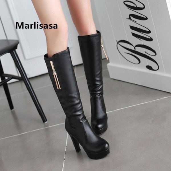 

boots ladies fashion sweet black knee high long women cute comfortable autumn white winter frauen stiefel g2311