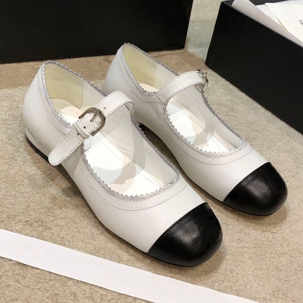 

c paris royal princess lichee pattern change woman channel retro пряжка студенты обувь mary janes winture wature casual resucturys дизайнеры, Black