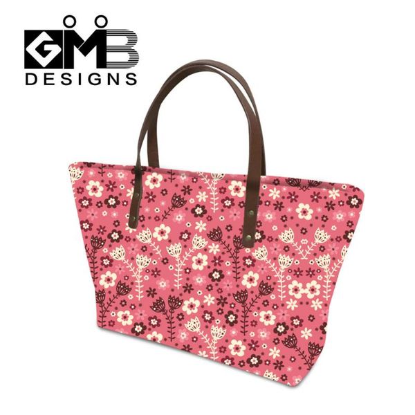 

2020 fashion women's handbags colorful flower 3d print girls shoulder bag ladies tote bag brand design floral soft foldable tote