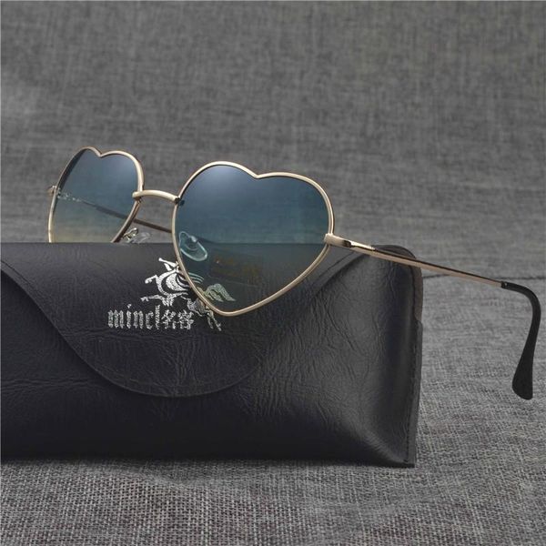 

sunglasses mincl/ fashion lovely heart women men peach shape ocean lenses sun glasses round uv400 fml, White;black