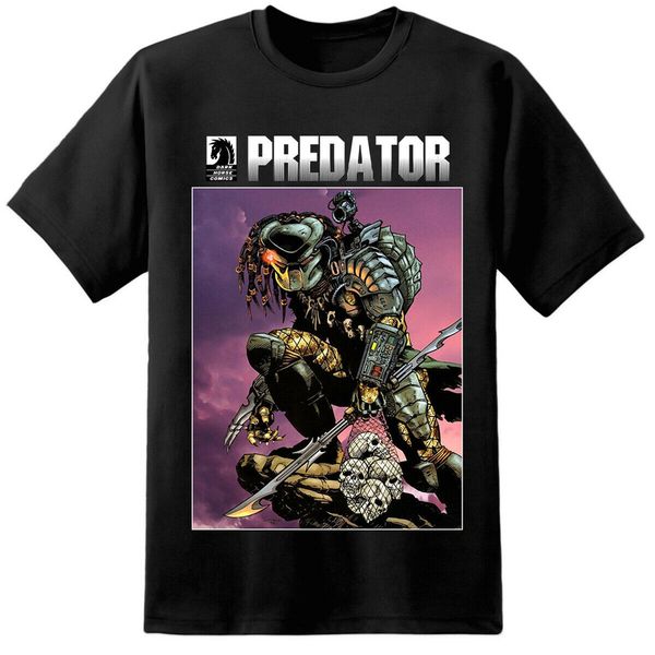 

mens predator comic book style t shirt movie aliens xenomorph nostromo yautja summer o neck tee shirt sport hooded sweatshirt hoodie