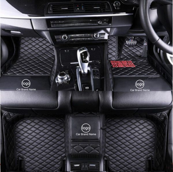

for chrysler 300 300s 2006-2020 knitting logo car floor mats right hand drive