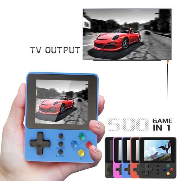 

portable game players 500 in 1 mini retro console for kids built-in games y5la1