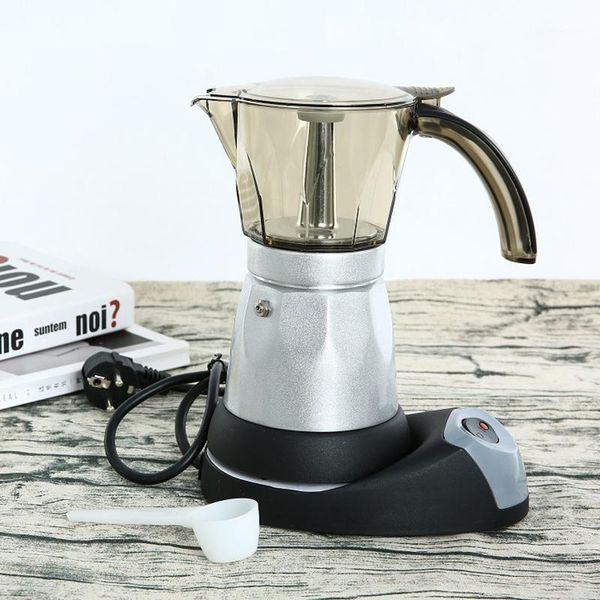 

coffee roasters 150/300ml portable electric maker espresso machine moka pot for home kitchen tools eu plug wholesale drop1
