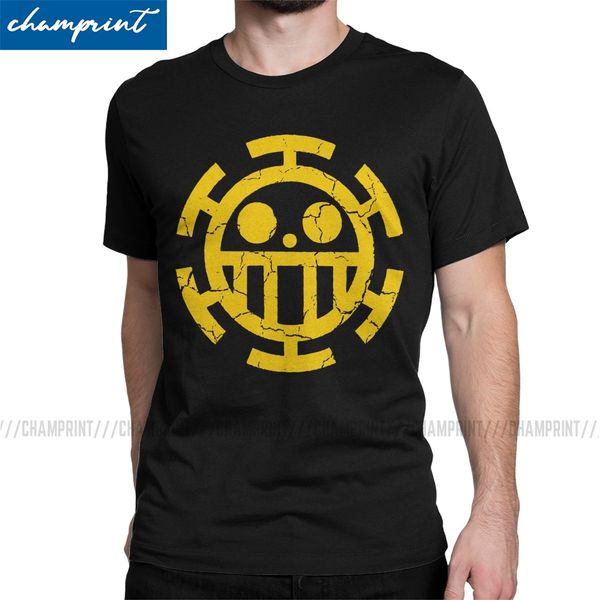 

men's trafalgar law one piece anime t shirts clothes novelty short sleeve o neck tees gift idea t-shirts sport hooded sweatshirt hoodie