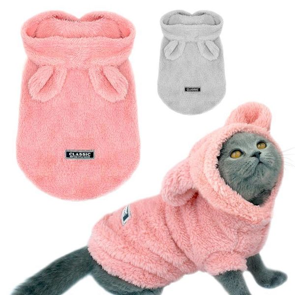 

warm cat clothes winter pet puppy kitten coat jacket for small medium dogs cats chihuahua yorkshire clothing costume pi sqceee
