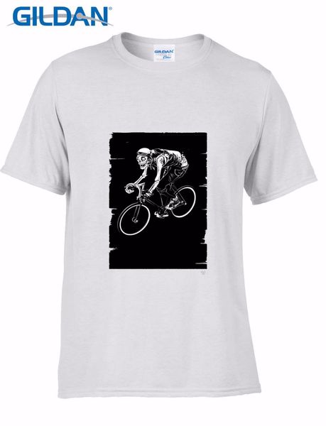 

2020 summer 100% cotton men fashion trends leisure bicycle riding skulls no die no s funny hoodie designers t shirts sweatshirt