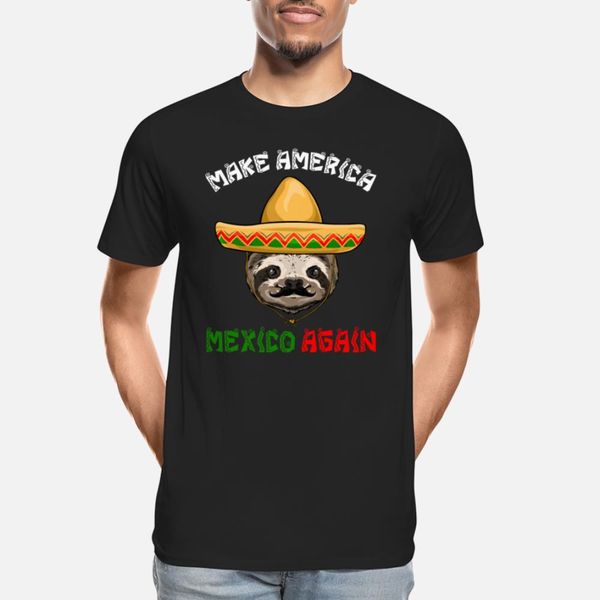 

make america mexico again sloth t shirt cute anime tracksuit hoodie sweatshirt