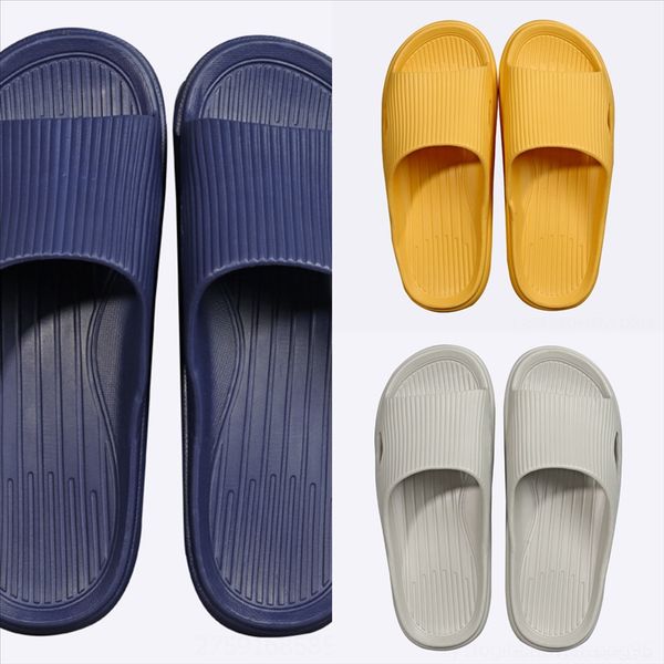 

z87m fashion men women sandals size slide flip flops flop summer wide flat slippery sandals slipper flip men, Black