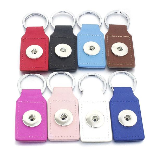 

boom life 8 color snap key цепочка для ключей для ключей женщины подарки girl beychain bag bag charm подвеска подгонка 18/20 мм снятая кнопк, Silver