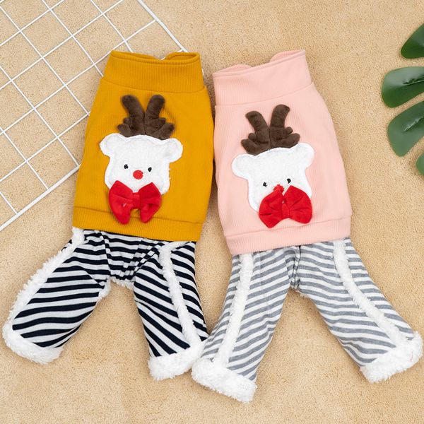 

winter puppy pet clothes winter thick pet clothing manufacturers wholesale autumn and winter four foot dog clothes